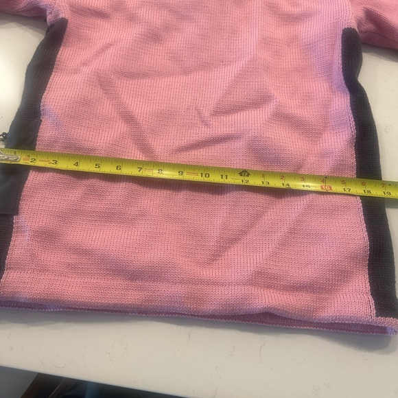 Dale Norway Pink and Dark Grey Knit Ski Sweater FULLY LINED - Picture 7 of 13
